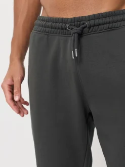 Joggingbroeken|Next - Slim Fit Brushback Heavyweight 2 Pack Joggers Leisteengrijs/marineblauw