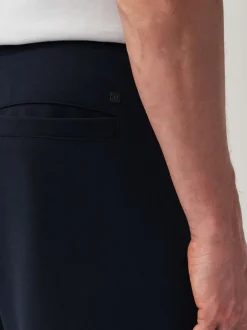 Shorts|Next - 2 jersey shorts met ritszakje Leisteenkleurig/marineblauw