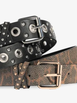 Ceintuurs*Lipsy - Belts 2 Pack Leopard Print and Studded