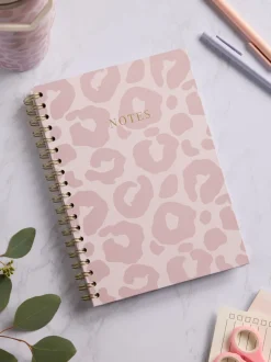 Thuiskantoor|Next Leopard Print B5 Lined Notebook
