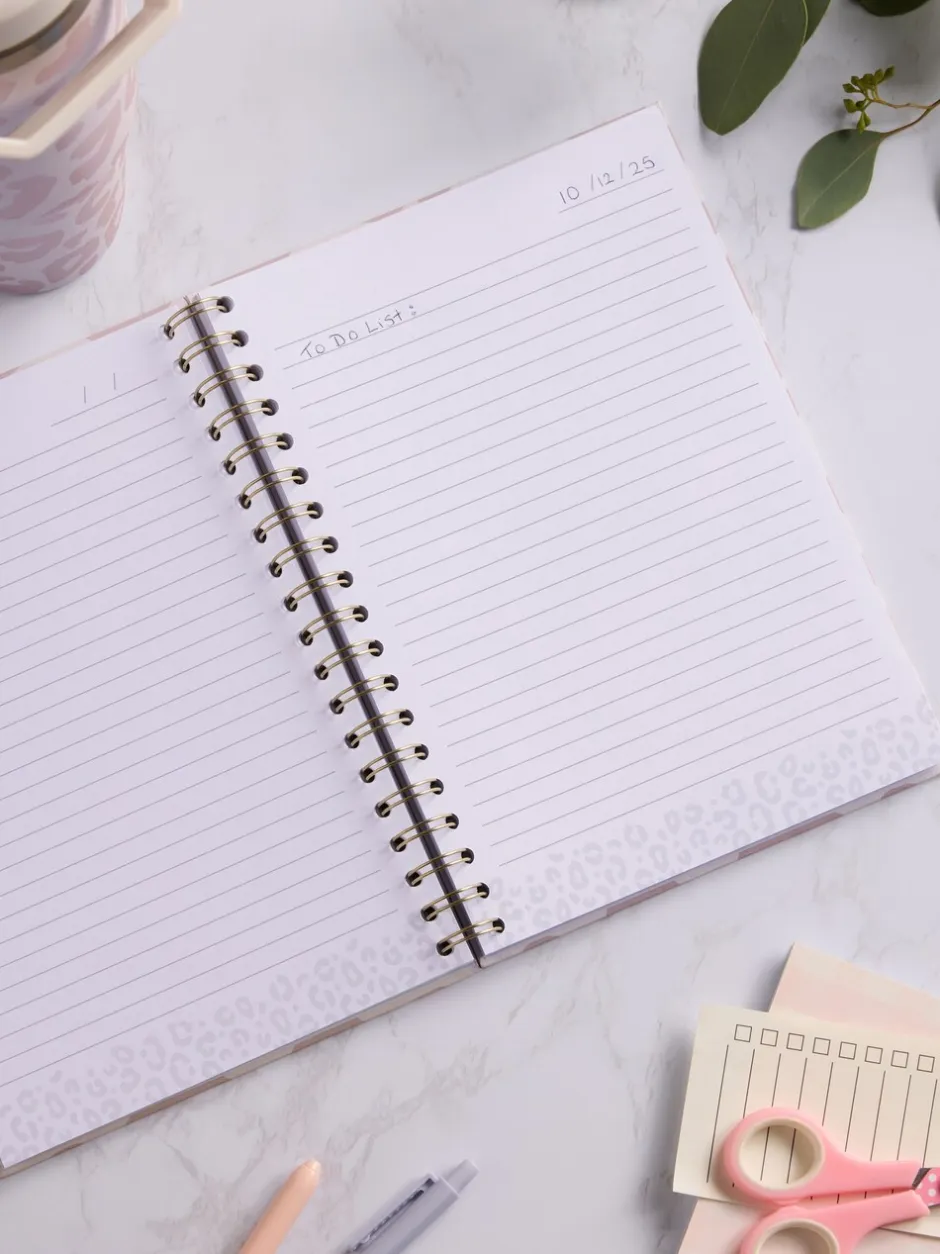 Thuiskantoor|Next Leopard Print B5 Lined Notebook