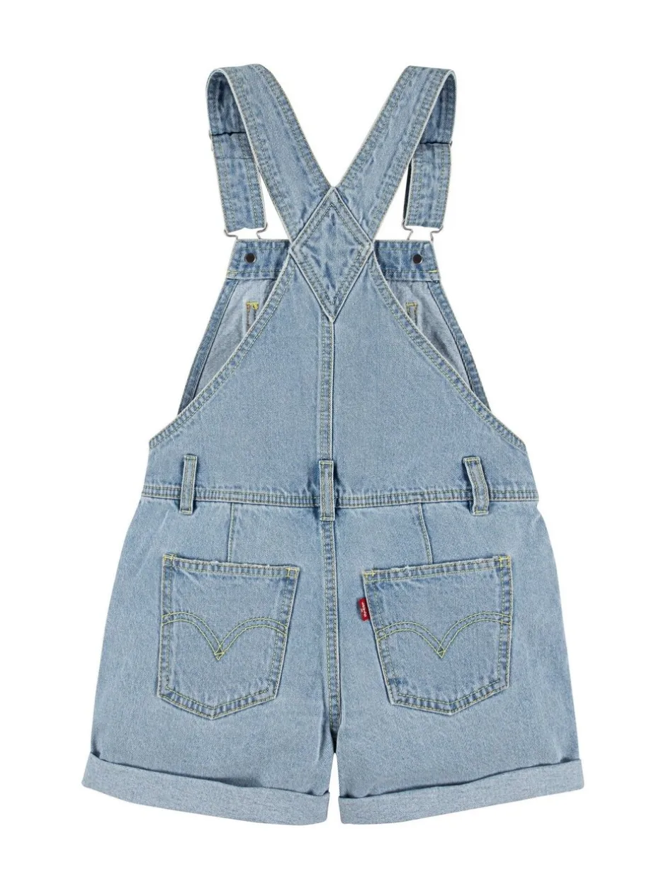 Tuinbroeken*Levi's ® 100% katoenen klassieke Denim logoshort bretelbroeken