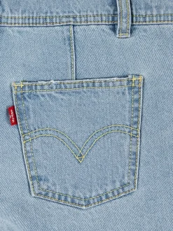 Tuinbroeken*Levi's ® 100% katoenen klassieke Denim logoshort bretelbroeken