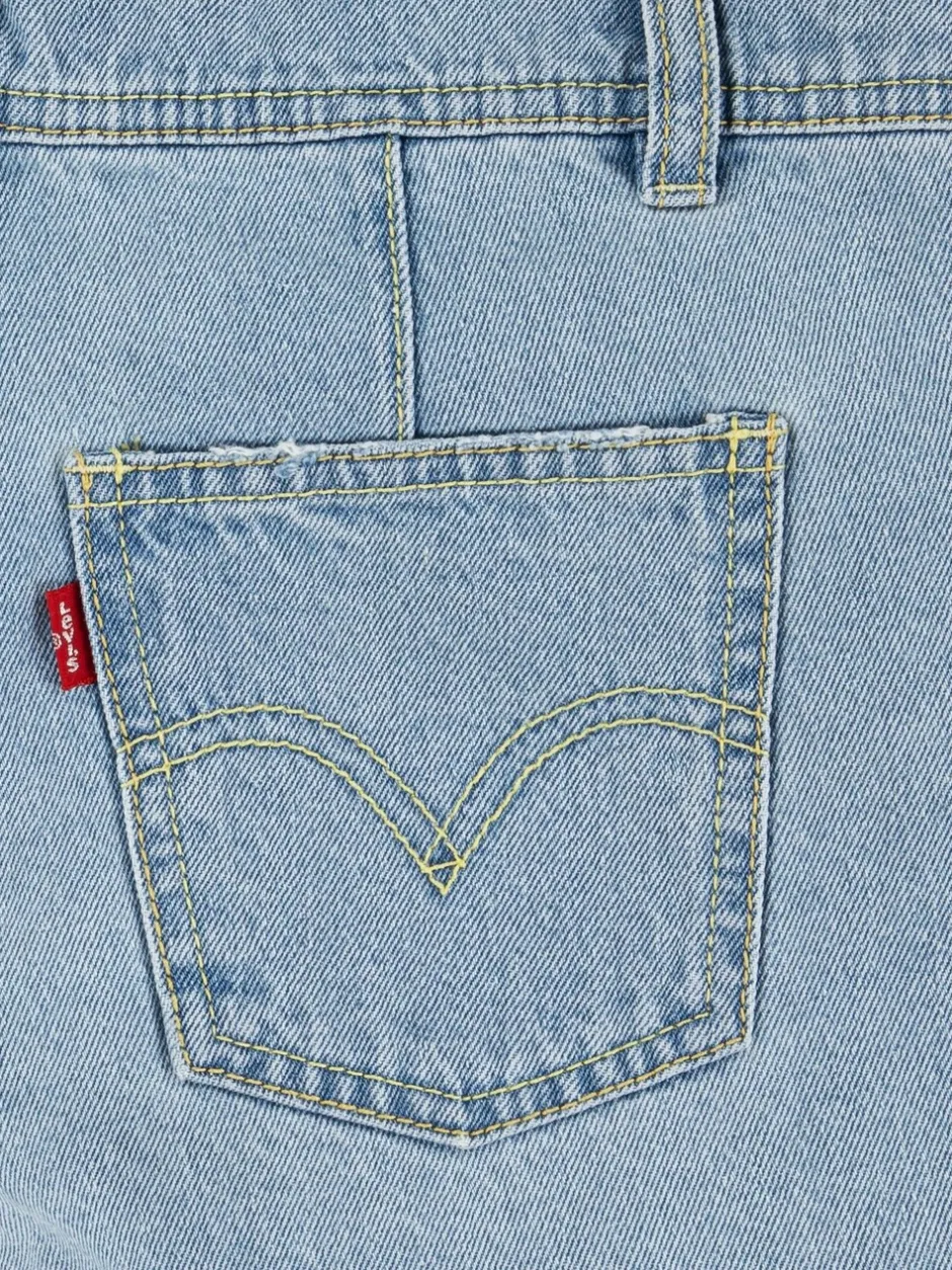 Tuinbroeken*Levi's ® 100% katoenen klassieke Denim logoshort bretelbroeken