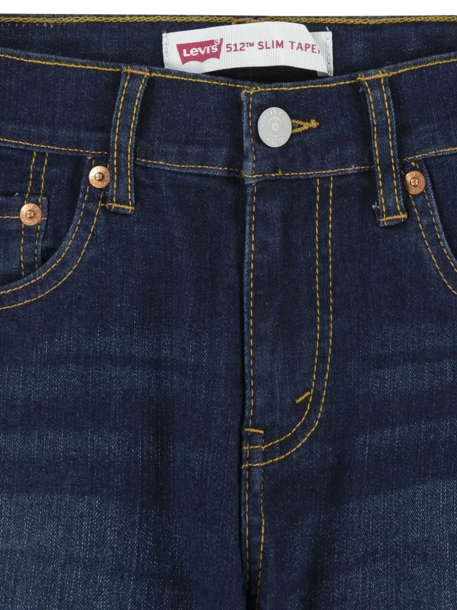 Jeans*Levi's ® 512™ slim-fit jeans met taps toelopende pijpen