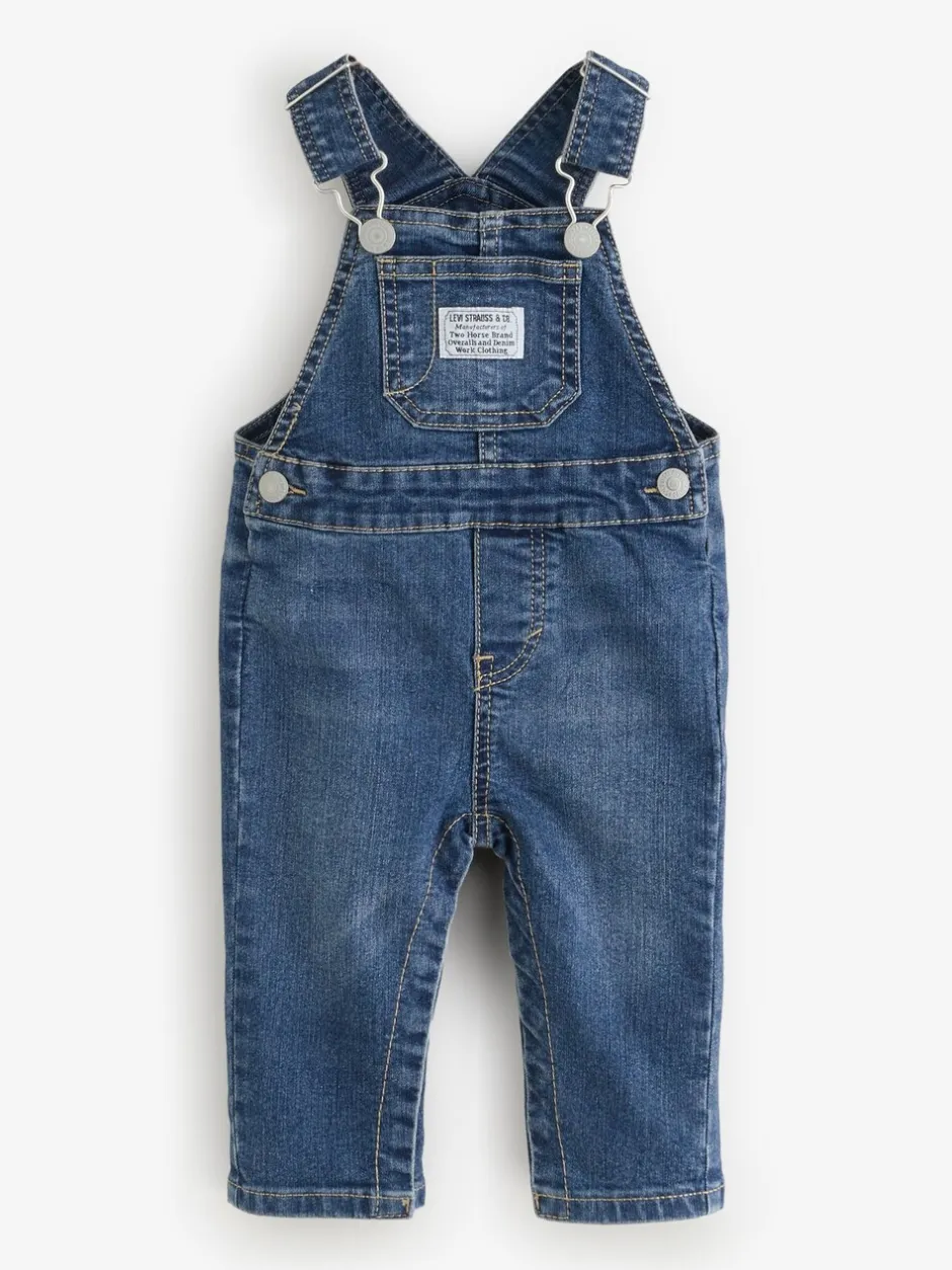 Rompertjes En Tuinbroeken|Levi's ® Baby Logo Denim Dungarees