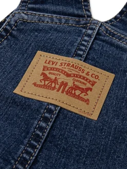 Rompertjes En Tuinbroeken|Levi's ® Baby Logo Denim Dungarees