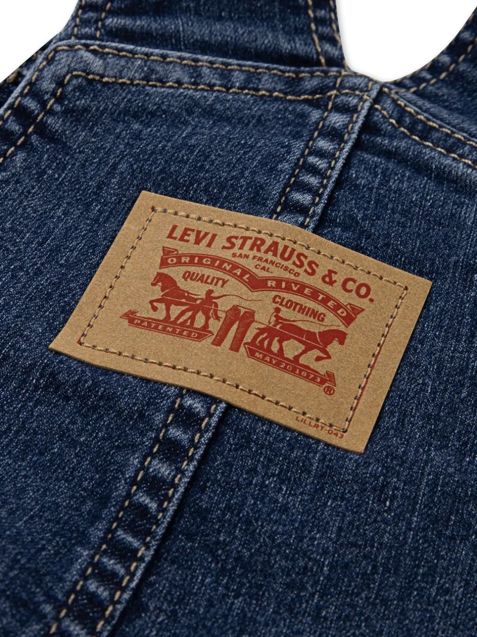 Rompertjes En Tuinbroeken|Levi's ® Baby Logo Denim Dungarees