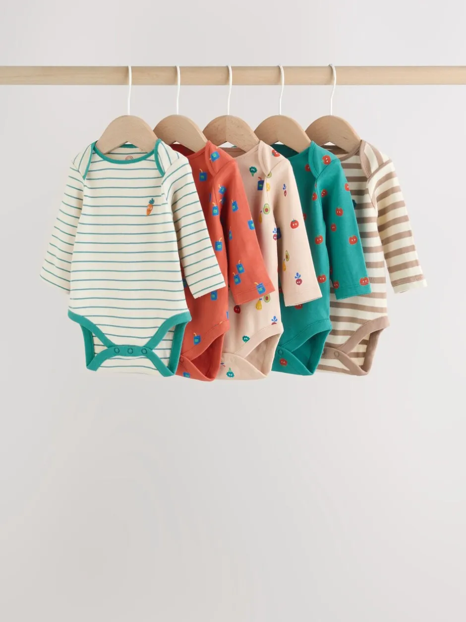Multipacks|Rompertjes En Hemdjes*Next Licht - Set van 5 babyrompertjes
