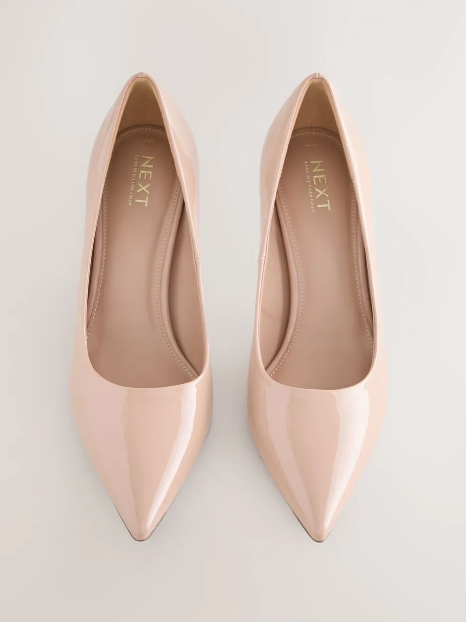 Schoenen Met Hakken*Next - Forever Comfort® Point Toe Court Heels Licht beige