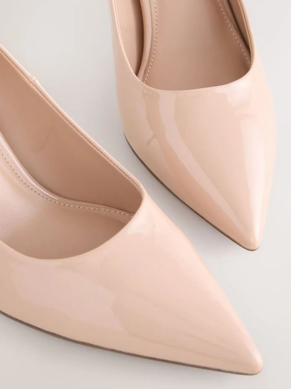 Schoenen Met Hakken*Next - Forever Comfort® Point Toe Court Heels Licht beige