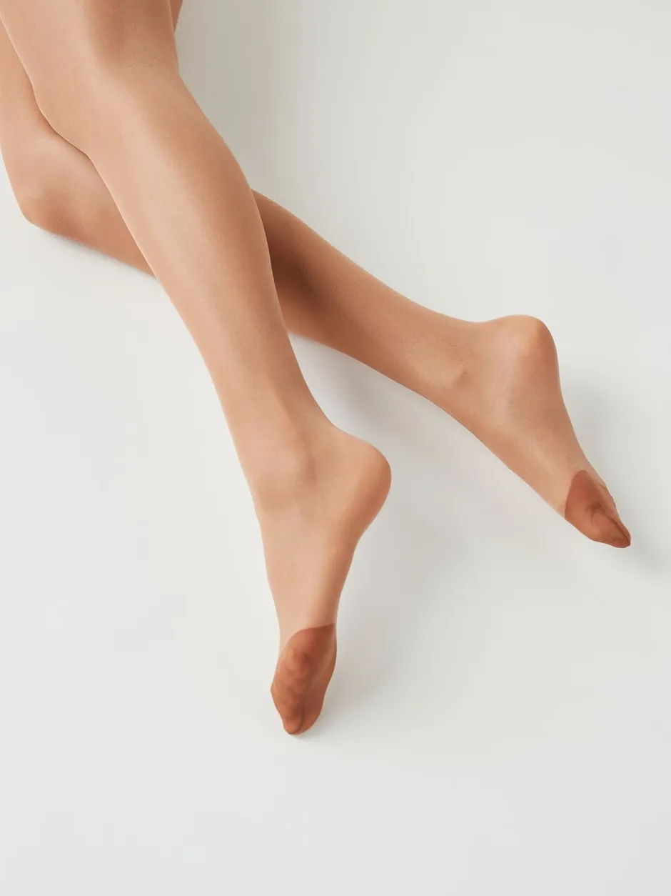 Sokken En Panty's|Next - Glanzende panty van 20 denier voor strakke billen, buik en dijen Licht beige
