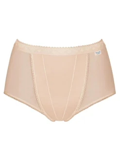Shapewear|Sloggi - set van 2 buikcorrigerende slips Licht beige