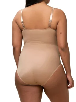 Shapewear*Triumph - - True Shape Sensation - Vormgevende body met beugel Licht beige