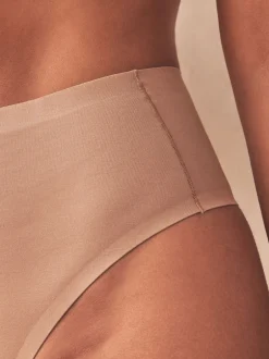 Shapewear*Next - Vormgevend slipje met buikcorrectie van premium katoenmix Licht beige