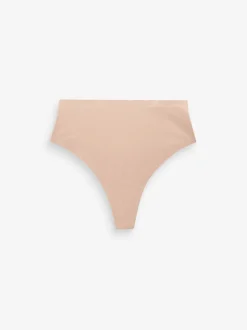 Shapewear*Next - Vormgevend slipje met buikcorrectie van premium katoenmix Licht beige