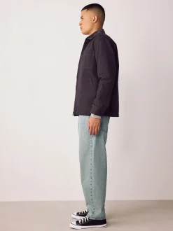 Jeans*Next - Barrel Fit - Vintage wash denim jeans Lichtblauw