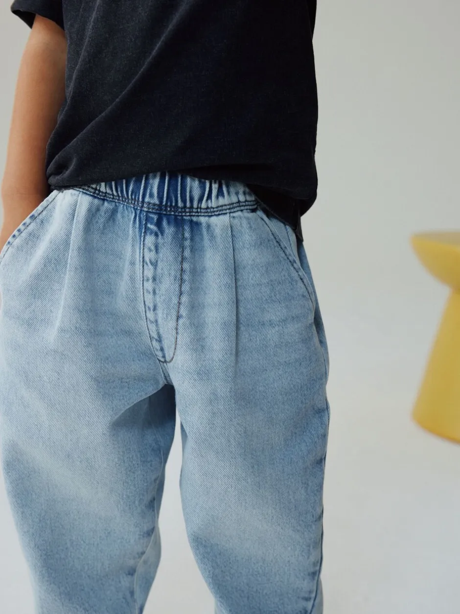 Jeans En Joggingbroeken|Jeans|Next - Barrel jeans (3mnd -7jr) Lichtblauw