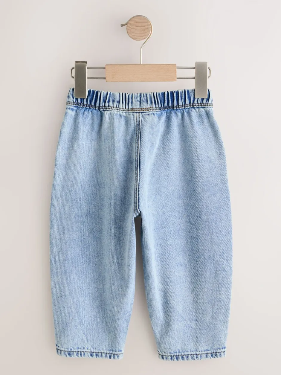 Jeans En Joggingbroeken|Jeans|Next - Barrel jeans (3mnd -7jr) Lichtblauw