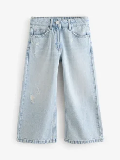 Jeans*Next Lichtblauw - Jeans met wijde pijpen (3-16 jr)