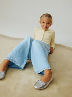 Jeans|Next Lichtblauw - Pullon Wide Leg Jeans (3-16yrs)