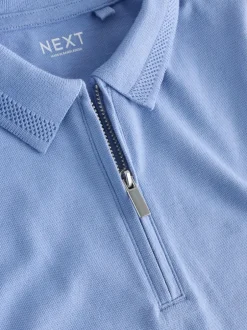 Shorts|Next - Short Sleeve Polo Shirt and Shorts Set (3-16yrs) Lichtblauw
