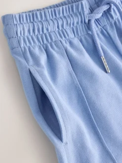 Shorts|Next - Short Sleeve Polo Shirt and Shorts Set (3-16yrs) Lichtblauw