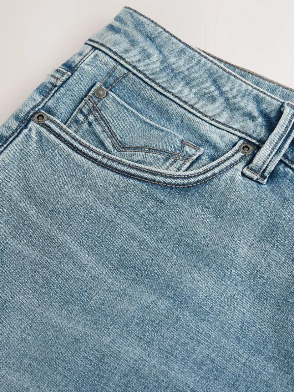 Jeans*Next Lichtblauw - Slim Fit - Motionflex jeans