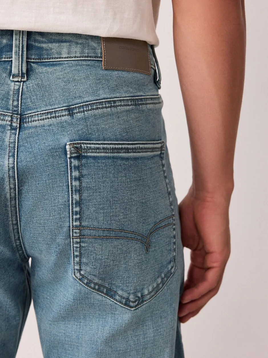 Jeans*Next Lichtblauw - Slim Fit - Motionflex jeans