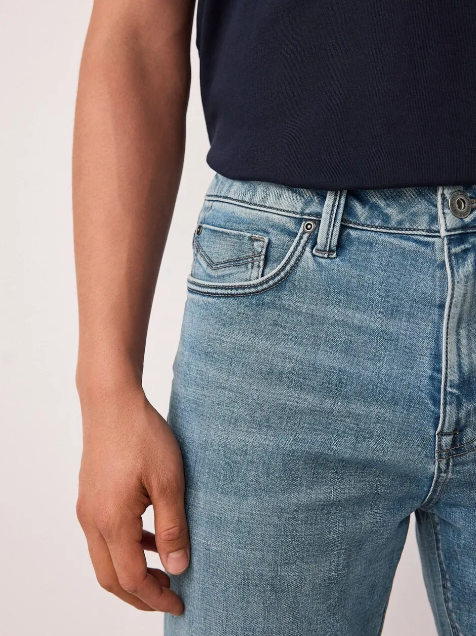 Jeans*Next Lichtblauw - Straight fit - Motionflex jeans