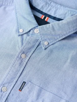 Shirts*Superdry - Essentials Oxford Shirt Lichtblauw