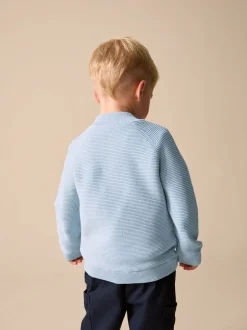 Truien En Breisels|Next Lichtblauw - Vest met ritssluiting (3 mnd-7 jr)