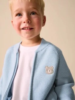 Truien En Breisels|Next Lichtblauw - Vest met ritssluiting (3 mnd-7 jr)