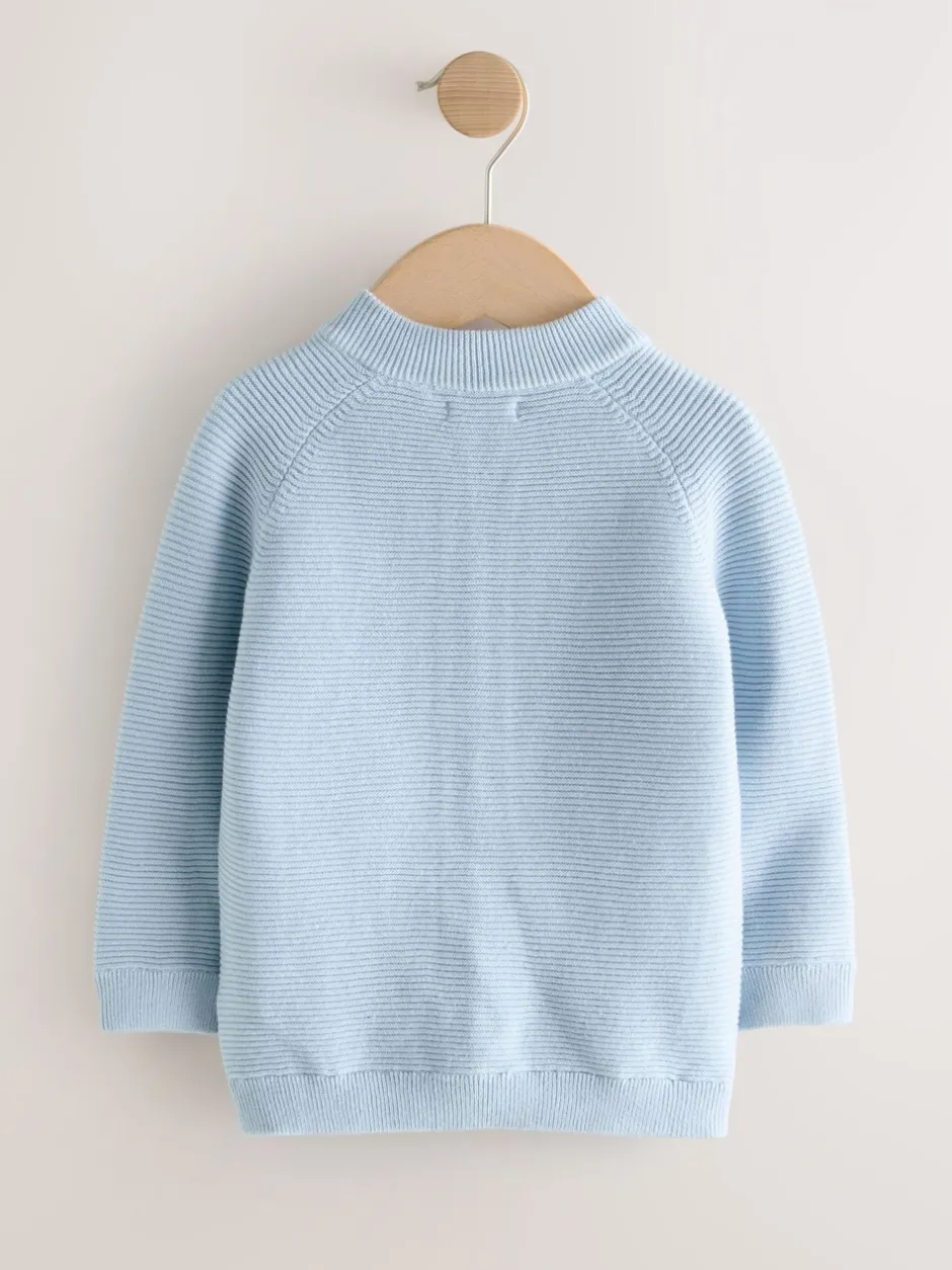 Truien En Breisels|Next Lichtblauw - Vest met ritssluiting (3 mnd-7 jr)