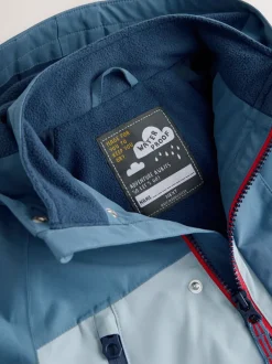 Jassen, Jacks En Kinderwagenpakjes|Jassen En Jacks*Next - Waterproof Fleece Lined Anorak (3mths-7yrs) Lichtblauw