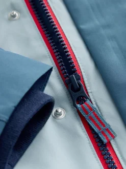 Jassen, Jacks En Kinderwagenpakjes|Jassen En Jacks*Next - Waterproof Fleece Lined Anorak (3mths-7yrs) Lichtblauw