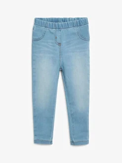 Jeans En Joggingbroeken|Jeans|Next - Jegging met elastische taille (3 mnd-7 jr) Lichtblauwe denim