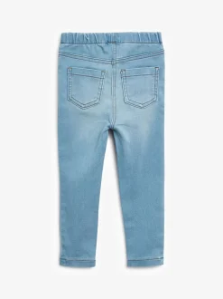 Jeans En Joggingbroeken|Jeans|Next - Jegging met elastische taille (3 mnd-7 jr) Lichtblauwe denim