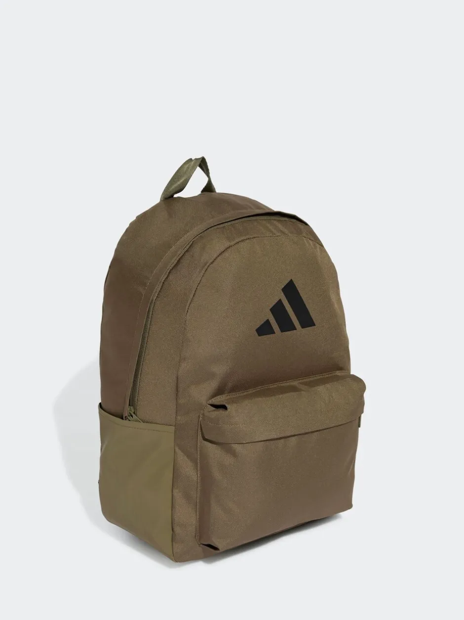 Tassen*adidas Lichtbruin - Classic 3 Bar Logo rugzak