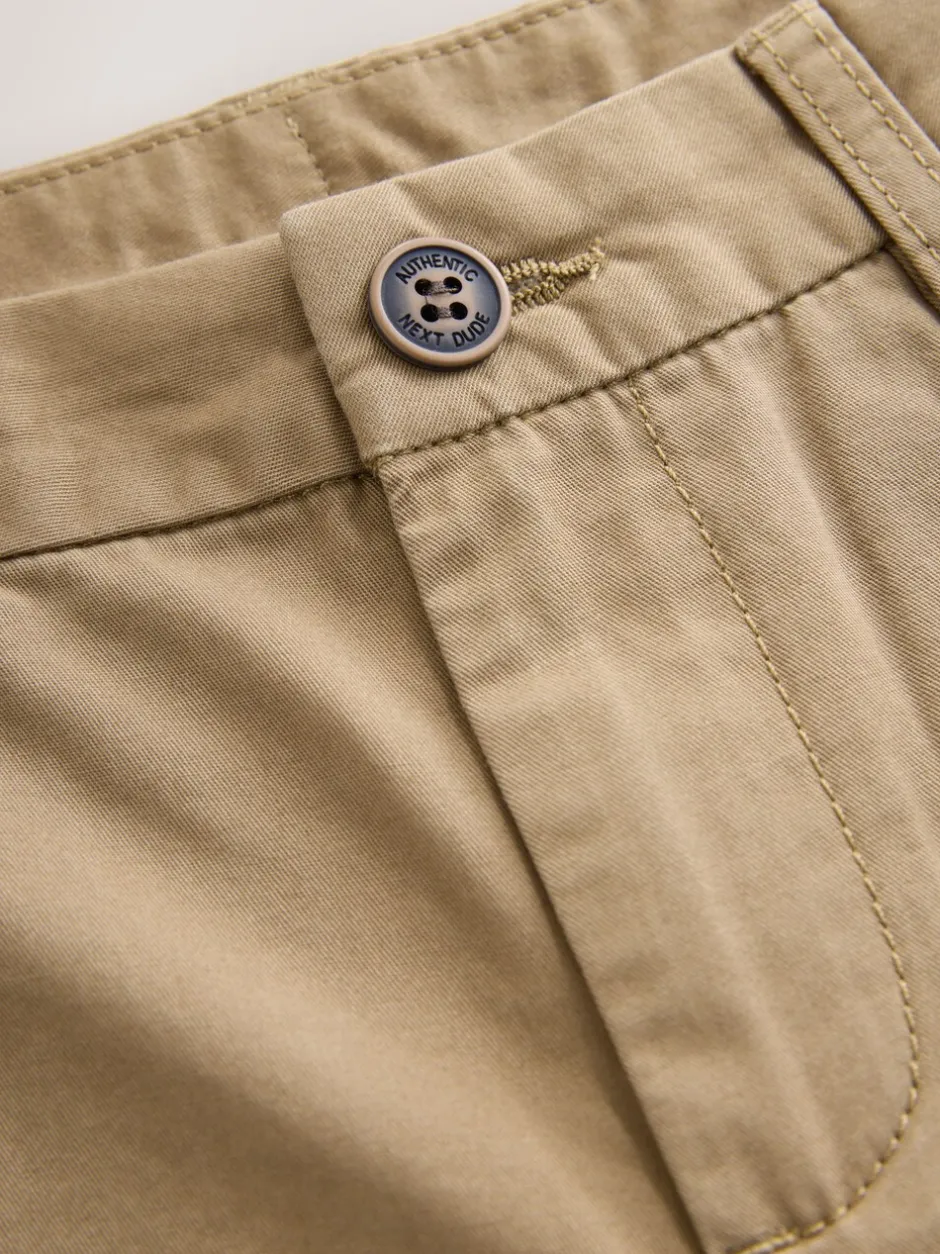Shorts*Next - Chinoshort (3-16 jr) Lichtbruin