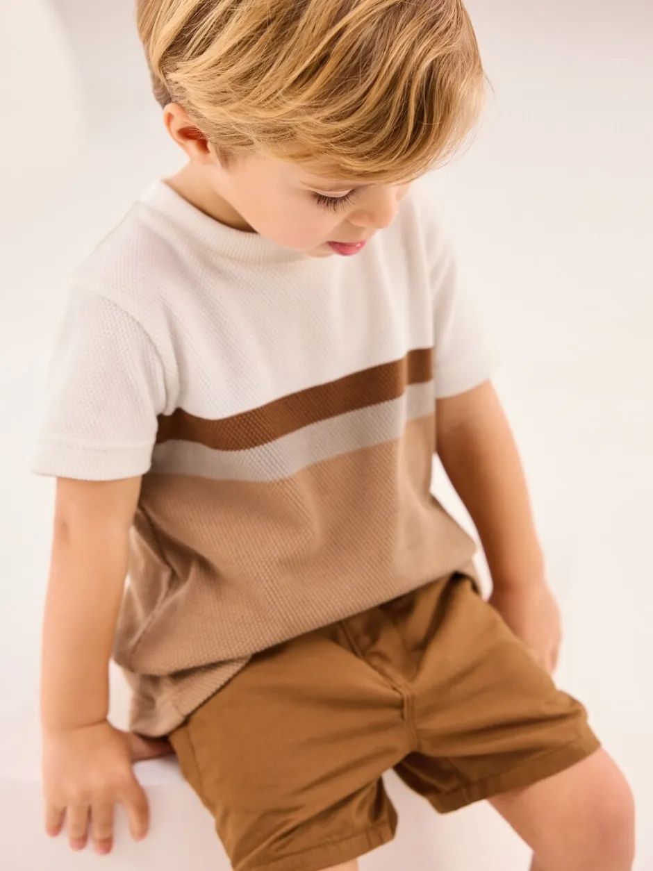 Shorts|Shorts|Next Lichtbruin - Chinoshort (3 mnd-7 jr)
