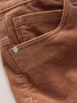 Broeken|Next - Corduroy boot cut broek Lichtbruin