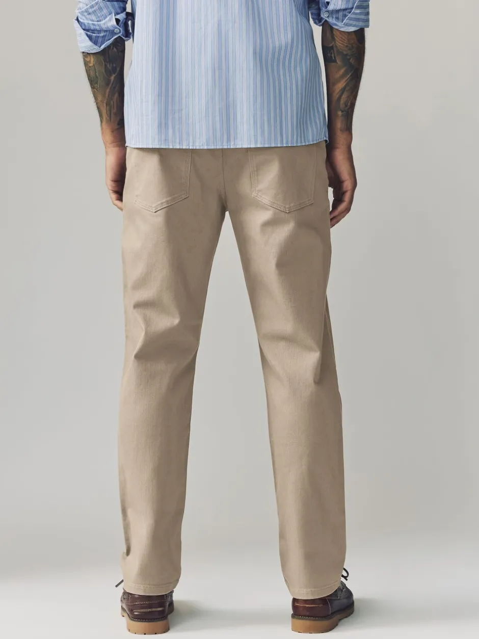 Jeans|Next Lichtbruin - Enkele - Slim fit klassieke stretchy jeans