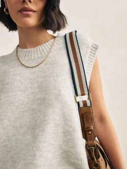 Tassen En Portemonnees|Next - Gestructureerde Messenger-tas Lichtbruin