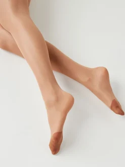 Sokken En Panty's|Next - Glanzende panty van 20 denier voor strakke billen, buik en dijen Lichtbruin