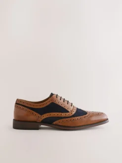 Schoenen|Formele Schoenen*Next - Heritage brogue-schoenen Lichtbruin
