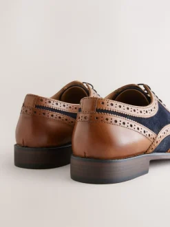 Schoenen|Formele Schoenen*Next - Heritage brogue-schoenen Lichtbruin