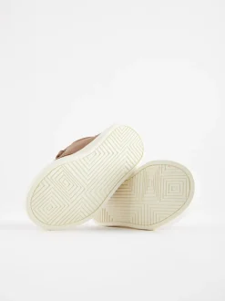 Boots|Next - Laarsjes met klittenbandsluiting en warme voering Lichtbruin