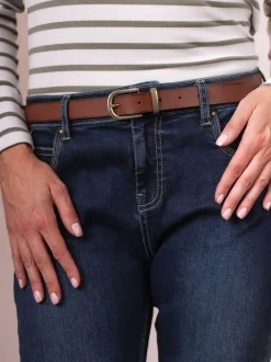 Ceintuurs*Lakeland Leather - Kelsick Belt Lichtbruin