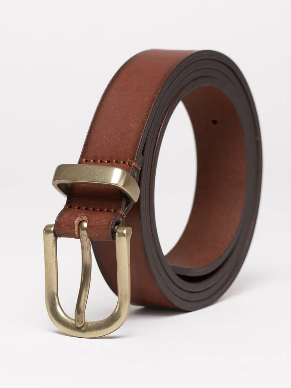 Ceintuurs*Lakeland Leather - Kelsick Belt Lichtbruin